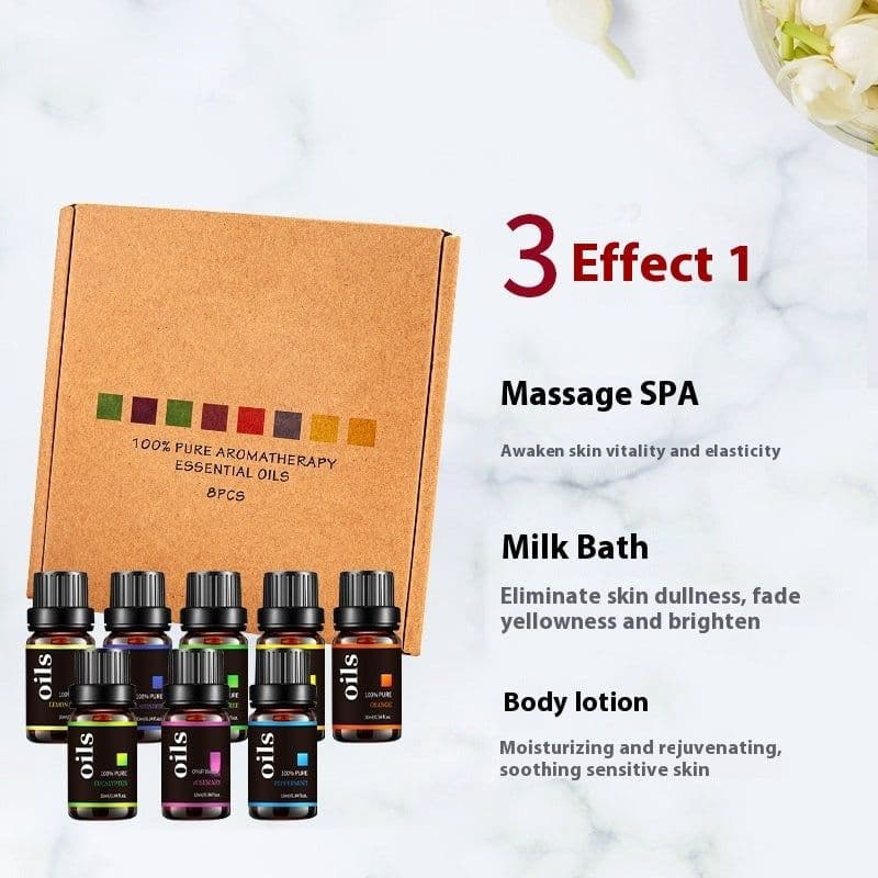 image-Skin Moisturizing And Skin Rejuvenation Spa Oil Kit
