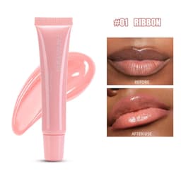 image-Glossy Lip Glaze Waterproof Long Lasting Lip Gloss Glossy Mirror Tea Red Liquid Lipstick Doodle Lip Korean Makeup