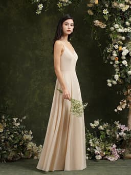 image-Spring New Banquet Stage Party European And American Deep V Dress