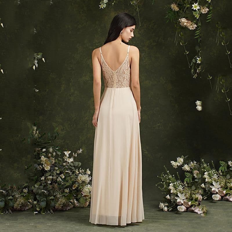 image-Spring New Banquet Stage Party European And American Deep V Dress
