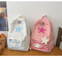 image-Sweet Girl Backpack XINGX Strap College Style Large Capacity Leisure