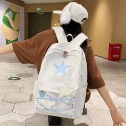 image-Sweet Girl Backpack XINGX Strap College Style Large Capacity Leisure