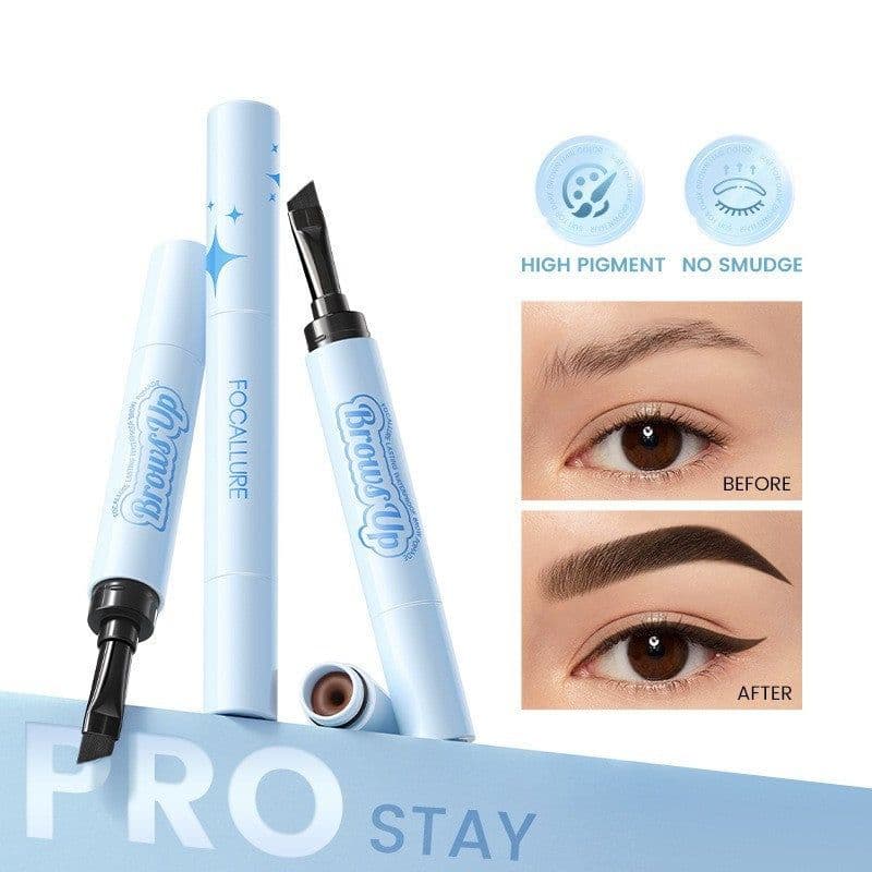image-2 In 1 3D Eyebrow Gel Cream Eyeliner Pencil 3 Colors Waterproof Long-lasting Eyebrow Pomade Enhancers Makeup Cosmetics