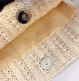image-Fashion Straw Shoulder Tote Bag