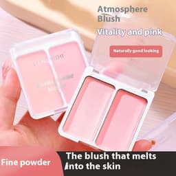 image-Two-tone Blush Nude Makeup Matte Natural Repair Integrated Long Lasting Color Rendering