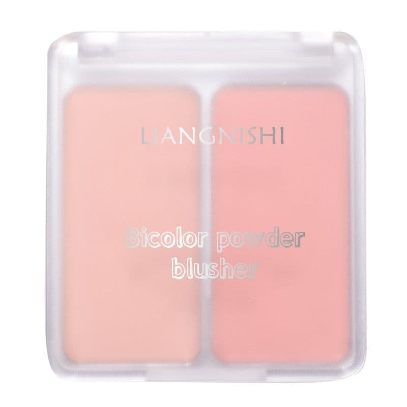 image-Two-tone Blush Nude Makeup Matte Natural Repair Integrated Long Lasting Color Rendering