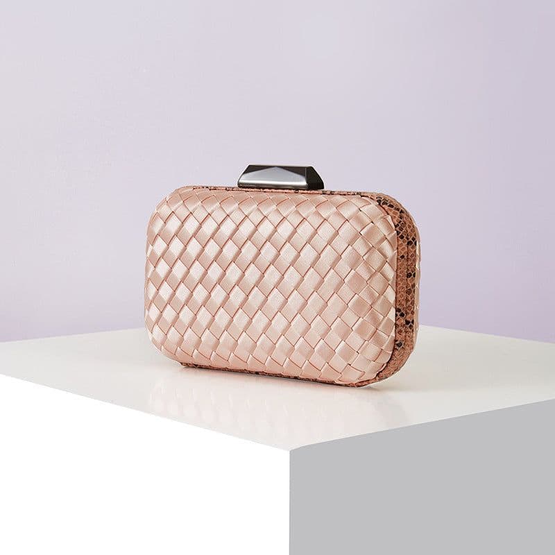 image-Women's Handmade Dress Garment Bag Serpentine Weave