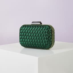 image-Women's Handmade Dress Garment Bag Serpentine Weave