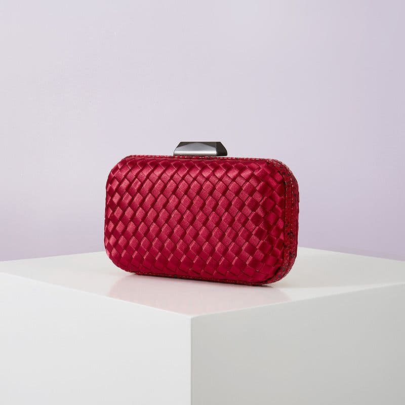 image-Women's Handmade Dress Garment Bag Serpentine Weave