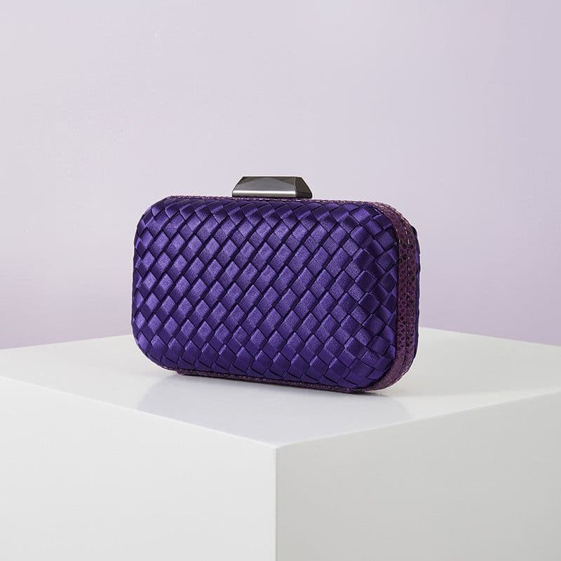 image-Women's Handmade Dress Garment Bag Serpentine Weave