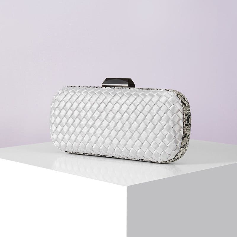 image-Women's Handmade Dress Garment Bag Serpentine Weave
