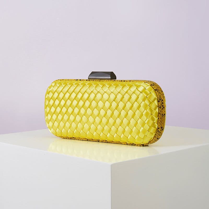 image-Women's Handmade Dress Garment Bag Serpentine Weave