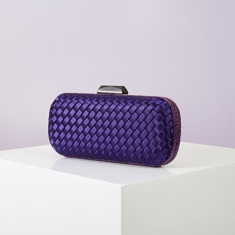 image-Women's Handmade Dress Garment Bag Serpentine Weave