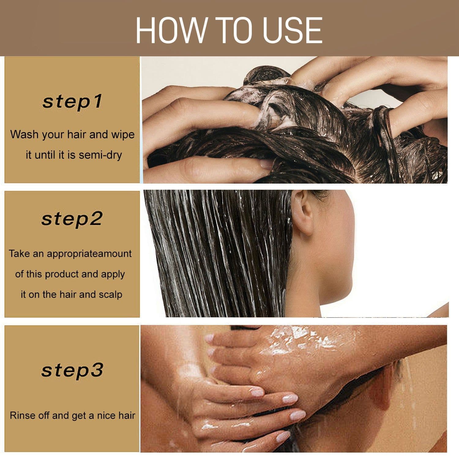 image-Conditioner 120ml Moisturizing Repair Tough Anti-hair Loss