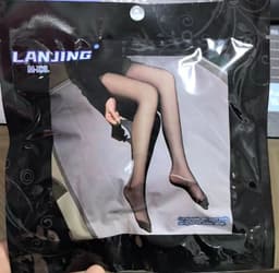 image-Black Silk Stockings Thin Nylon Silk Pantyhose Sunscreen Superb Fleshcolor Pantynose