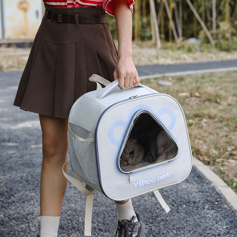 image-Cat Backpack Portable Large Capacity Breathable