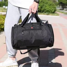 image-Fashion Simple Classic Large Capacity Travel Bag