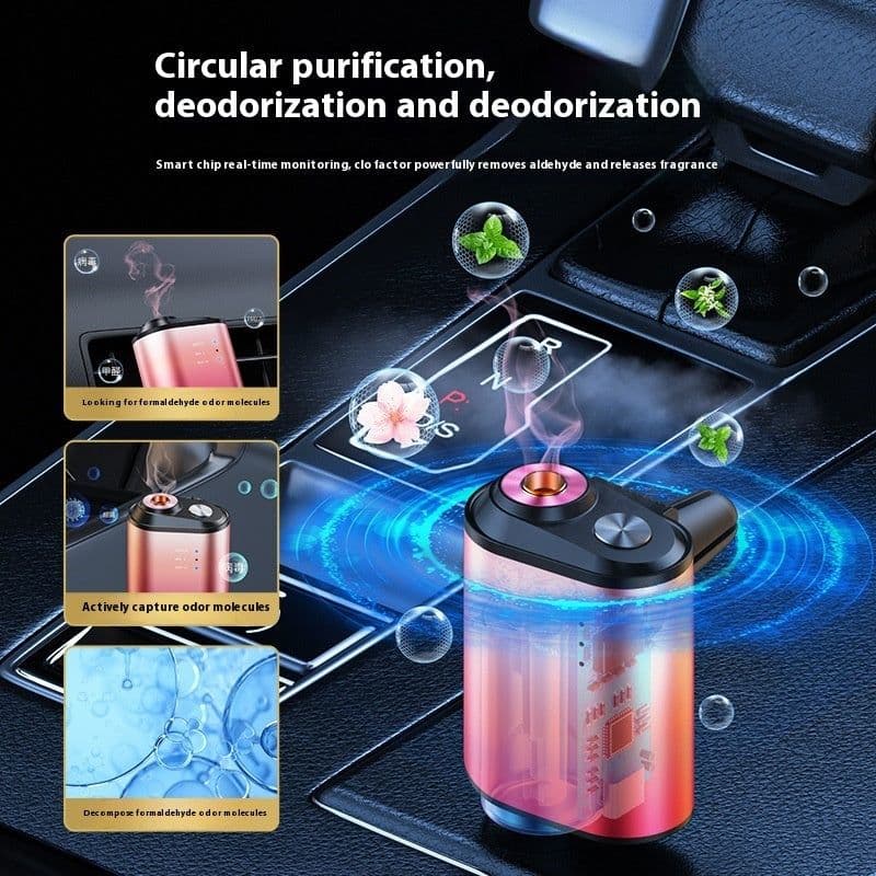 image-Car Aromatherapy Car Perfume Smart Fragrance