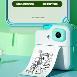 image-Children's Digital Camera Cute Cartoon Printing Camera