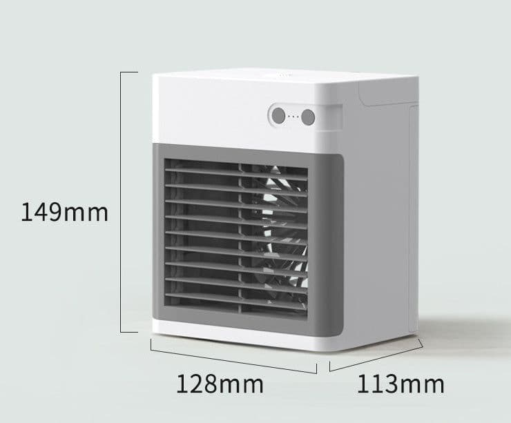 image-Humidifier Desktop Mini Air Cooler USB Water Cooling Fan