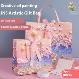 image-Yunshan Petals Beautiful Crayon Gift Handbag