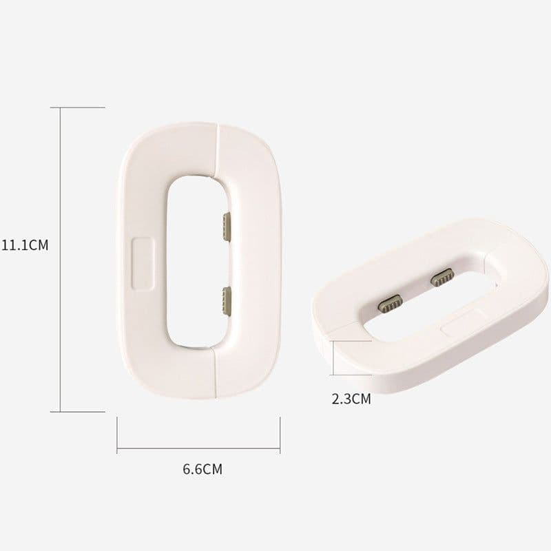 image-Household Refrigerator Lock Freezer Door Lock Toddler Children's Cabinet Safety Lock Baby Anti-pinching Safety For Baby Kitchen Gadgets