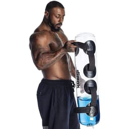 image-Transparent Cylindrical Weight-bearing Fitness Water Dumbbell Fitness Exercise Training Weightlifting Equipment