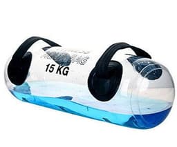 image-Transparent Cylindrical Weight-bearing Fitness Water Dumbbell Fitness Exercise Training Weightlifting Equipment