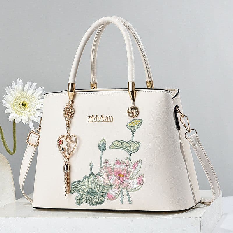 image-Women's Fashionable All-match Large Capacity Portable Shoulder Messenger Bag