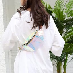 image-New Colorful Headless Waist Bag Transparent TPU Fashion Shoulder Satchel Chest Bag
