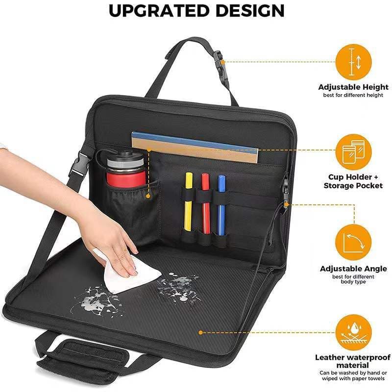 image-Car Computer Bag Multifunctional Storage Drawing Board