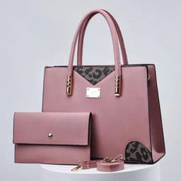 image-Women's Fashion Lettered Casual Large Capacity Shoulder Messenger Bag