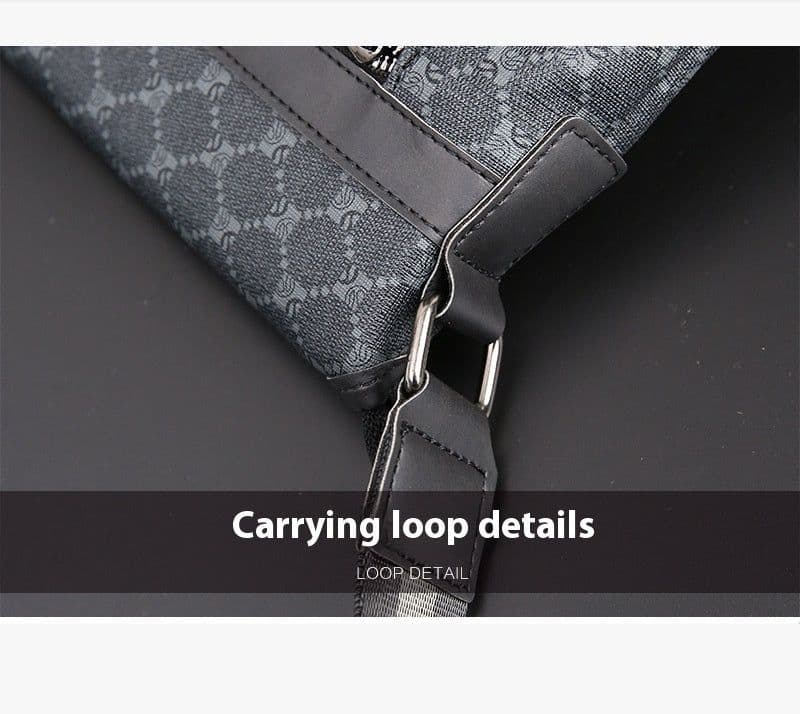 image-Trendy Brand Men's Crossbody Backpack Fashion Shoulder Bag