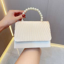 image-Women's Fashion Pleated Evening Bag