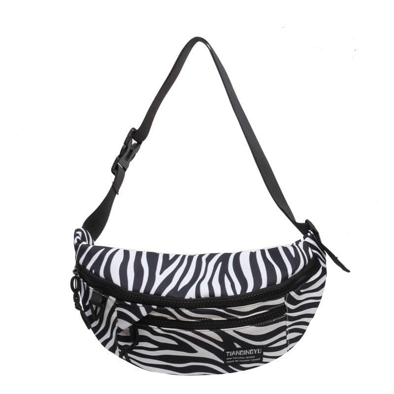image-Cool Contrast Color Casual Simple Shoulder Messenger Bag