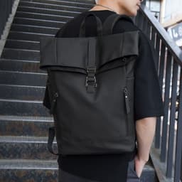 image-Men's Large-capacity Computer Waterproof Travel Backpack