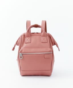 image-Leather Backpack Women's Vintage Bag Coin Purse
