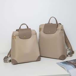 image-Backpack Casual Shoulder Hand-carrying Nylon Canvas Traveling Bag