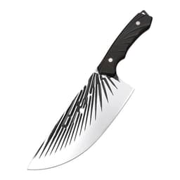 image-Oblique Hammer Pattern Hand-forged Household Meat Cutting Dual-purpose Kitchen Knife