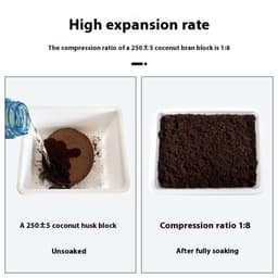 image-Nutrient Soil Medium Vegetable Planting And Seedling Block