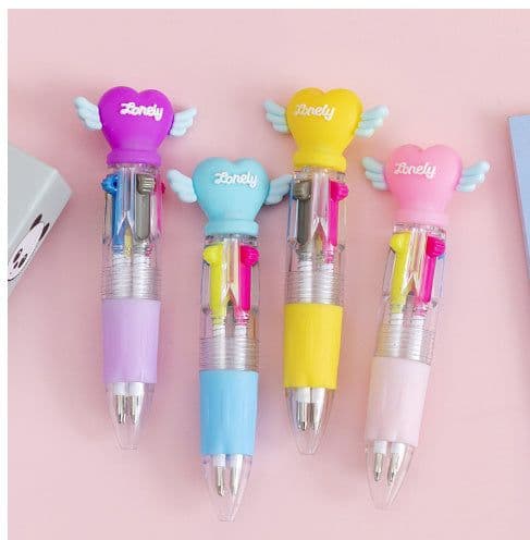 image-Cute Cartoon Cute Object Four-color Press Color Ballpoint Pen
