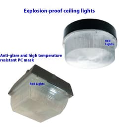 image-Subway Toll Station Surface-mounted Anti-glare Pc Cover Oil Station Lamp Housing