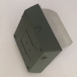 image-Subway Toll Station Surface-mounted Anti-glare Pc Cover Oil Station Lamp Housing
