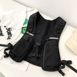 image-Crossbody Tactical Vest Bag Couple Ski Bag
