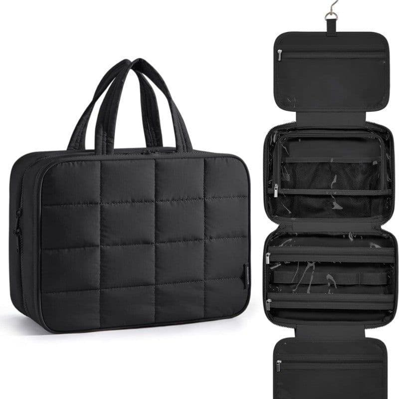image-Cosmetic Bag Travel Portable Waterproof With Hook