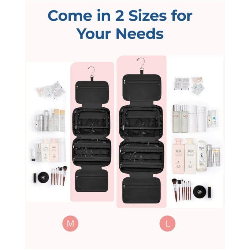 image-Cosmetic Bag Travel Portable Waterproof With Hook