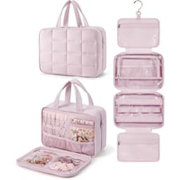 image-Cosmetic Bag Travel Portable Waterproof With Hook
