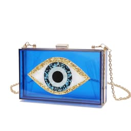 image-Dinner Eye Acrylic Women's Handbag Chain