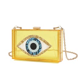 image-Dinner Eye Acrylic Women's Handbag Chain