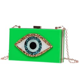 image-Dinner Eye Acrylic Women's Handbag Chain